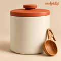 Pet Food Storage Canister with Scoop