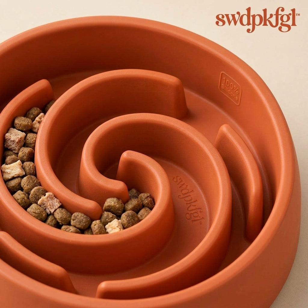Terracotta Slow Feeder Bowl