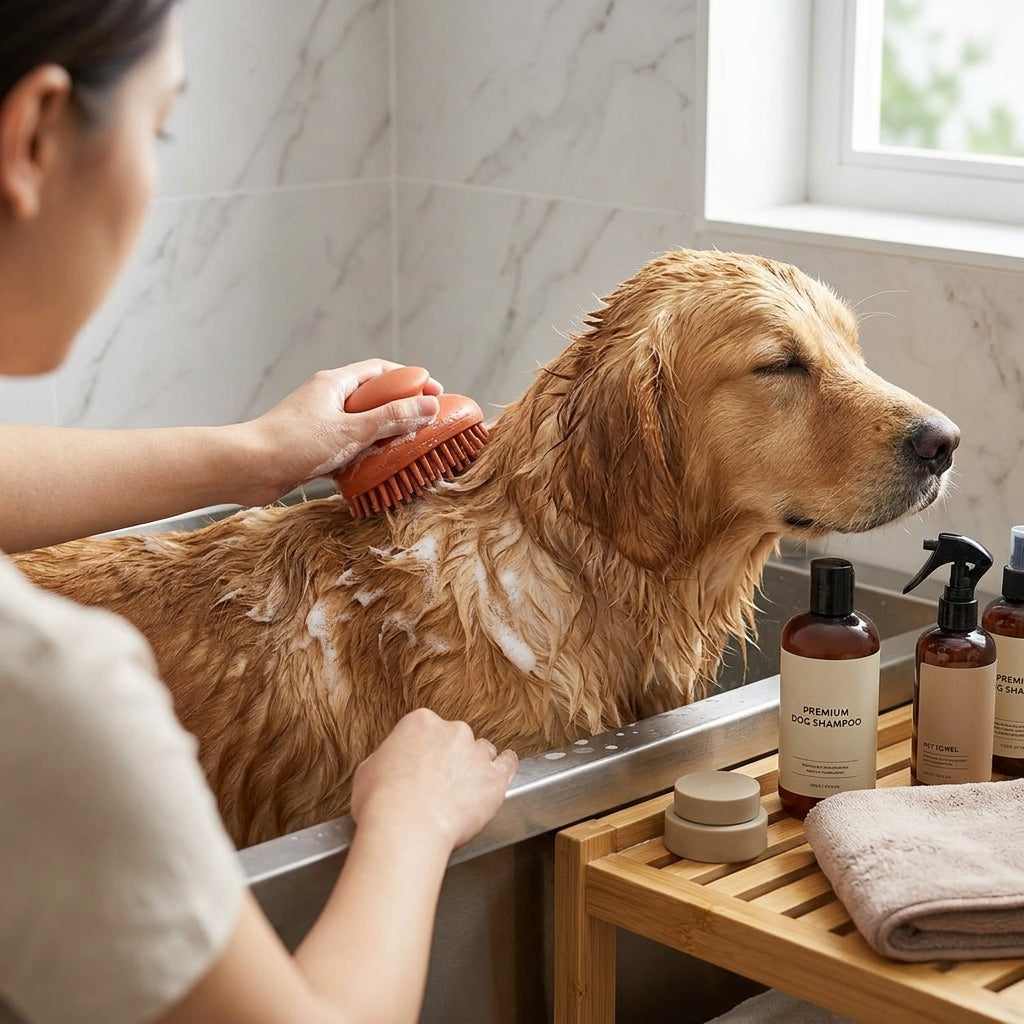 Silicone Pet Bath Brush
