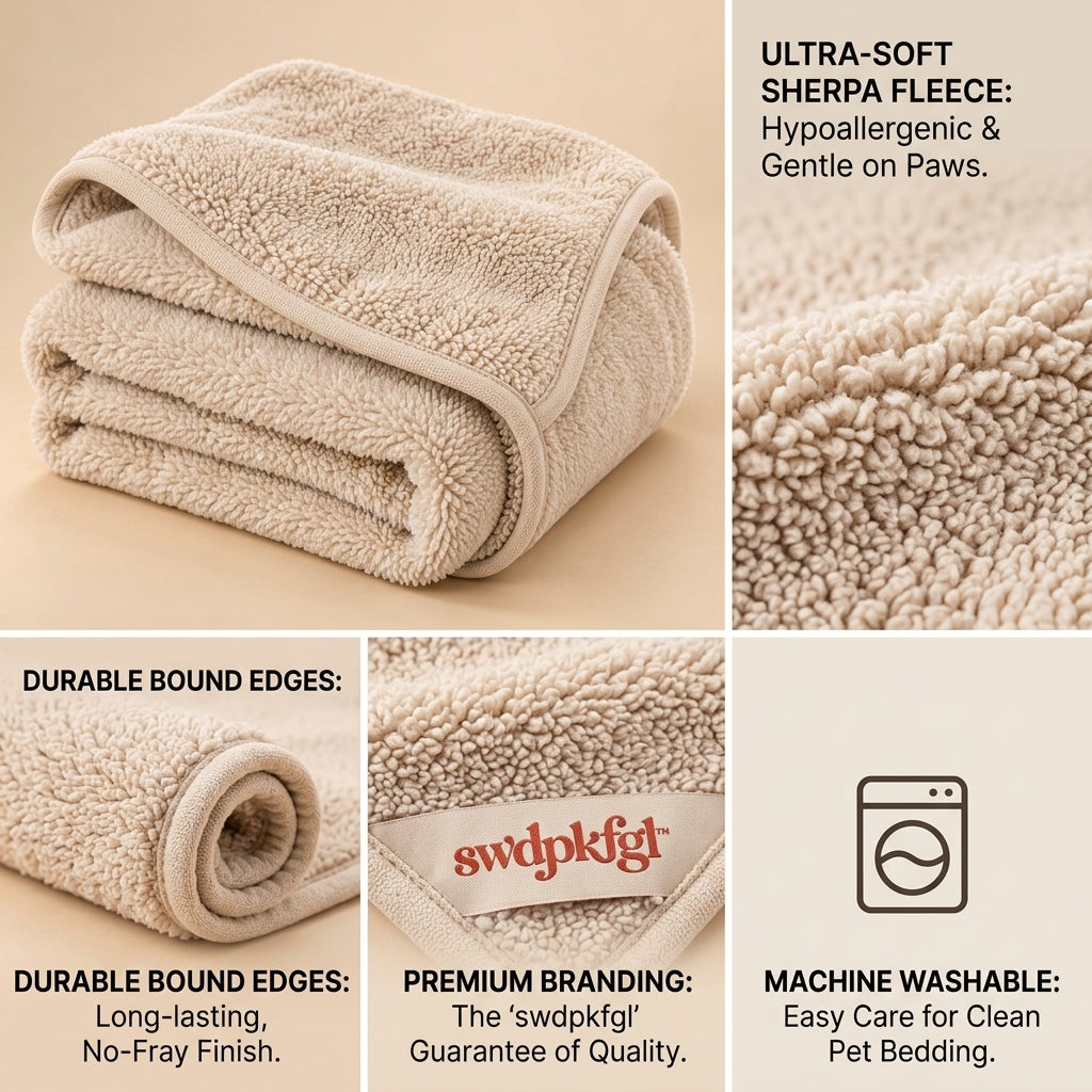 Plush Pet Drying Towel